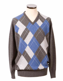 Argyle V Neck