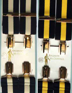 Two Colour Wide Clip Brace