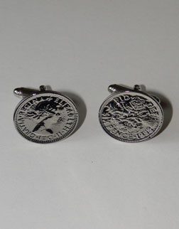 Sixpence Cufflinks