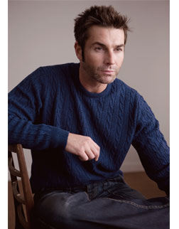 Lambswool Cable Sweater