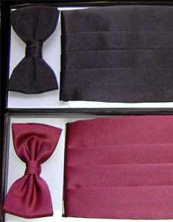 Bow Tie & Cummerbund Sets