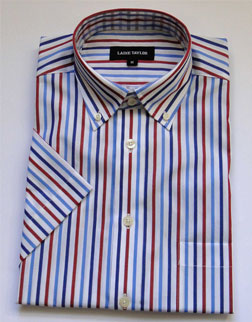 Laine Taylor Navy-Red Shirt