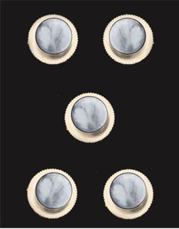 Mother of Pearl Dress Studs