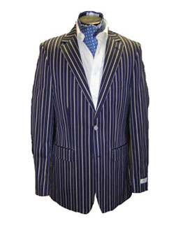 Wellington Cotton Striped Blazer
