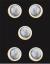 Mother of Pearl Dress Studs - view 1